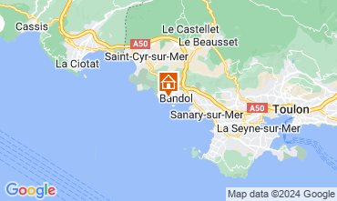 Mappa Bandol Appartamento 8635