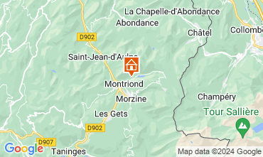 Mappa Morzine Chalet 67065