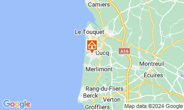Mappa Le Touquet Appartamento 116191