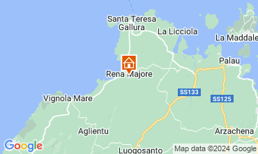 Mappa Santa Teresa di Gallura Appartamento 119533