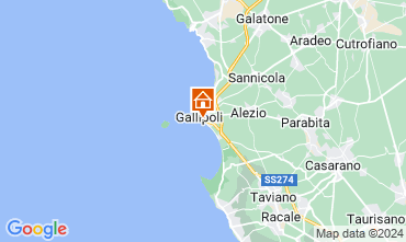 Mappa Gallipoli Appartamento 128410