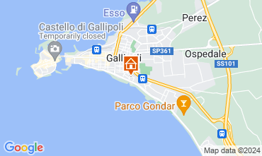 Mappa Gallipoli Appartamento 128410