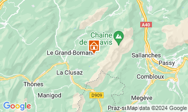 Mappa Le Grand Bornand Chalet 66538