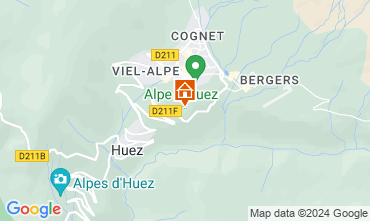 Mappa Alpe d'Huez Appartamento 117531