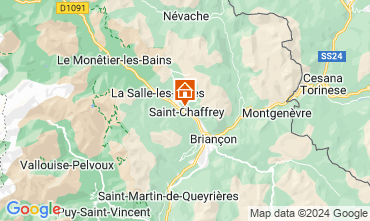 Mappa Serre Chevalier Chalet 109921