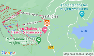 Mappa Les Angles Chalet 58083