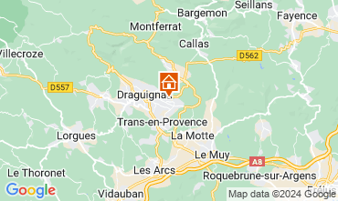 Mappa Draguignan Villa  111531