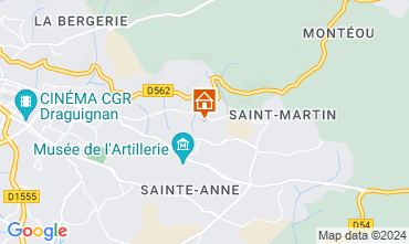 Mappa Draguignan Villa  111531