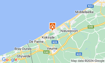 Mappa Koksijde Villa  126991