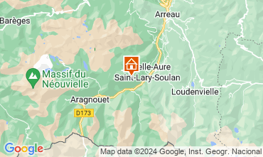 Mappa Saint Lary Soulan Appartamento 112293