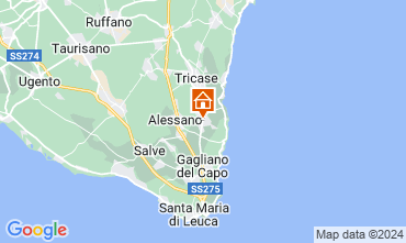 Mappa Santa Maria di Leuca Appartamento 118250