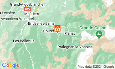 Mappa Courchevel Chalet 15699