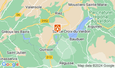 Mappa Sainte-Croix-du-Verdon Appartamento 83052