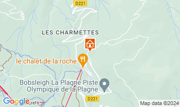 Mappa La Plagne Chalet 2248