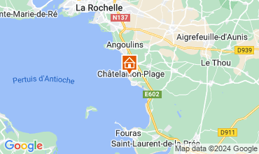 Mappa La Rochelle Casa 124559