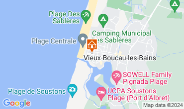 Mappa Vieux Boucau Appartamento 10054