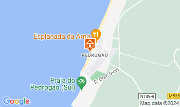 Mappa Praia do Pedrogo B&B 46546