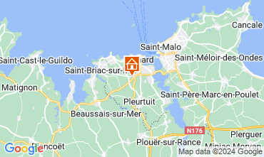 Mappa Dinard Casa 128418