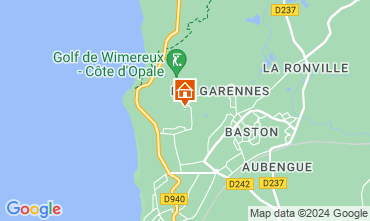 Mappa Wimereux Casa 121098