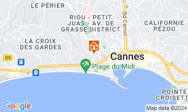 Mappa Cannes Appartamento 93218