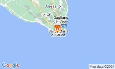 Mappa Santa Maria di Leuca Appartamento 78249