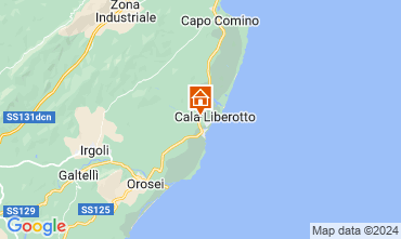 Mappa Cala Liberotto Appartamento 76244