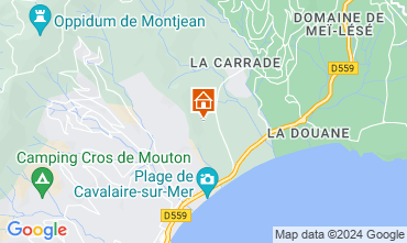 Mappa Cavalaire-sur-Mer Appartamento 83253