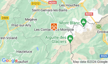 Mappa Les Contamines Montjoie Appartamento 979