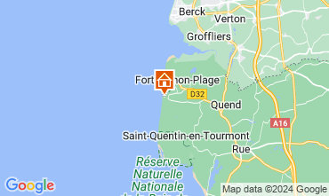 Mappa Quend Plage Casa mobile 107542