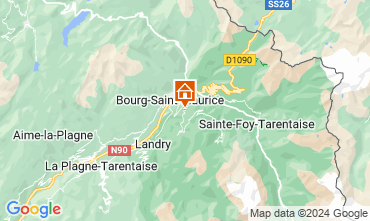 Mappa Les Arcs Chalet 27529