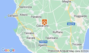 Mappa Casarano Villa  125510