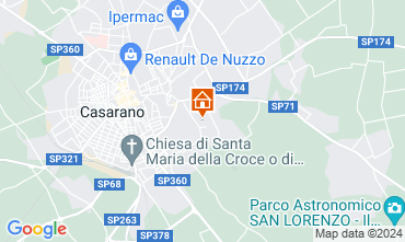 Mappa Casarano Villa  125510