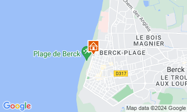 Mappa Berck-Plage Monolocale 94795