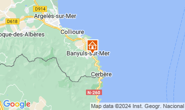 Mappa Banyuls-sur-Mer Casa 94647