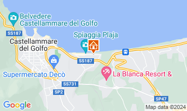 Mappa Castellammare del Golfo Villa  115689