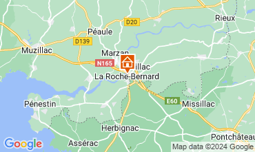 Mappa La Roche-Bernard Agriturismo 96700