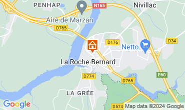 Mappa La Roche-Bernard Agriturismo 96700