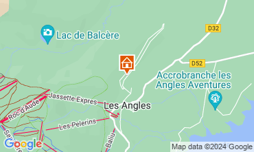 Mappa Les Angles Chalet 110273