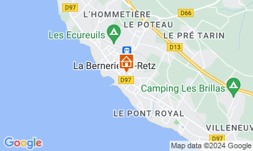 Mappa La Bernerie en Retz Casa 122406