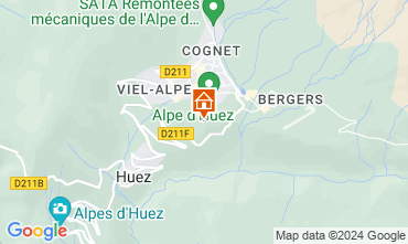 Mappa Alpe d'Huez Appartamento 80786