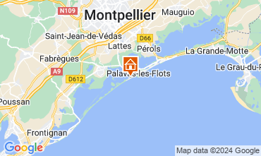 Mappa Palavas-les-Flots Monolocale 6115