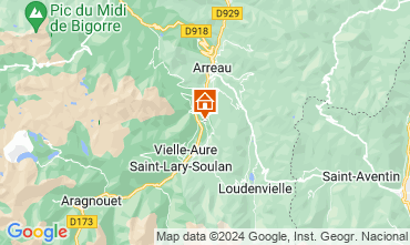 Mappa Saint Lary Soulan Appartamento 4408