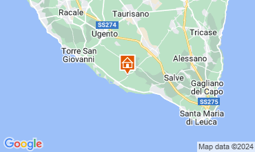 Mappa Lido Marini Villa  85337