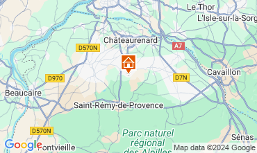 Mappa Saint Rmy de Provence Casa 60699