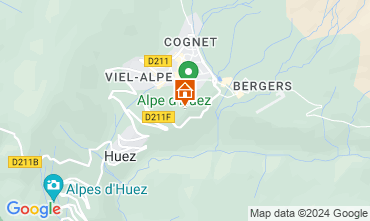 Mappa Alpe d'Huez Appartamento 104