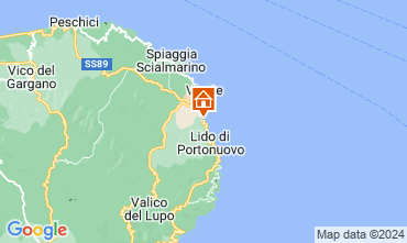 Mappa Vieste Appartamento 87454