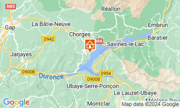 Mappa Savines-le-Lac Casa mobile 126003