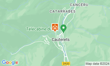 Mappa Cauterets Appartamento 125758