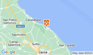 Mappa Lecce Appartamento 125582