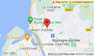 Mappa Boulogne/mer Agriturismo 116112